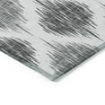 thumbnail image 4 of Addison Rugs Chantille Indoor/Outdoor Transitional Ikat Gray Washable Rectangle Rug, 3' x 5', 4 of 6