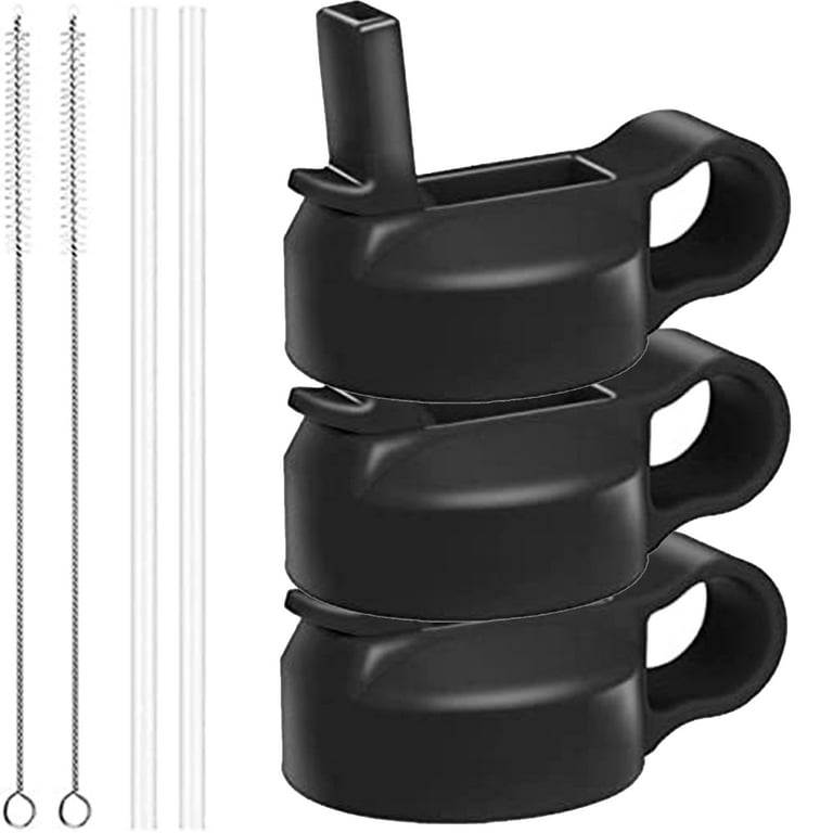 Standard Mouth Straw Lid and Sport Cap 3PC Replacement Lids for