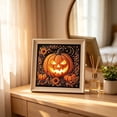 thumbnail image 5 of Halloween Diamond Art Painting Kits for Adults Pearl Bead Canvas Painting Set, 3D Embossed Crystal Art Wall Decor for Home Living Room Bedroom Gift by OVFUIZ, 5 of 9