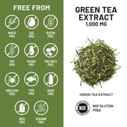 NatureWise Green Tea Extract 1000 mg - Vegan, Non-GMO - 60 Capsules[30-Day Supply]