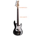 thumbnail image 3 of Glarry 45 inch Full Size Electric Bass Guitar Bundle with Amp for Beginner, Black, 3 of 10