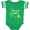 Football Green and White, variant on Inktastic Meema Boy Grandson Dinosaur Boys Baby Bodysuit