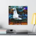 thumbnail image 3 of Gull on a Wave - Canvas, 3 of 10