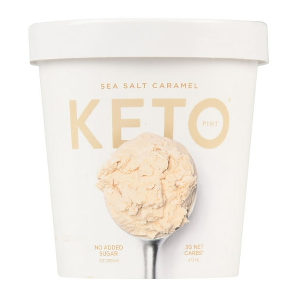 Keto Pint Sea Salt Caramel