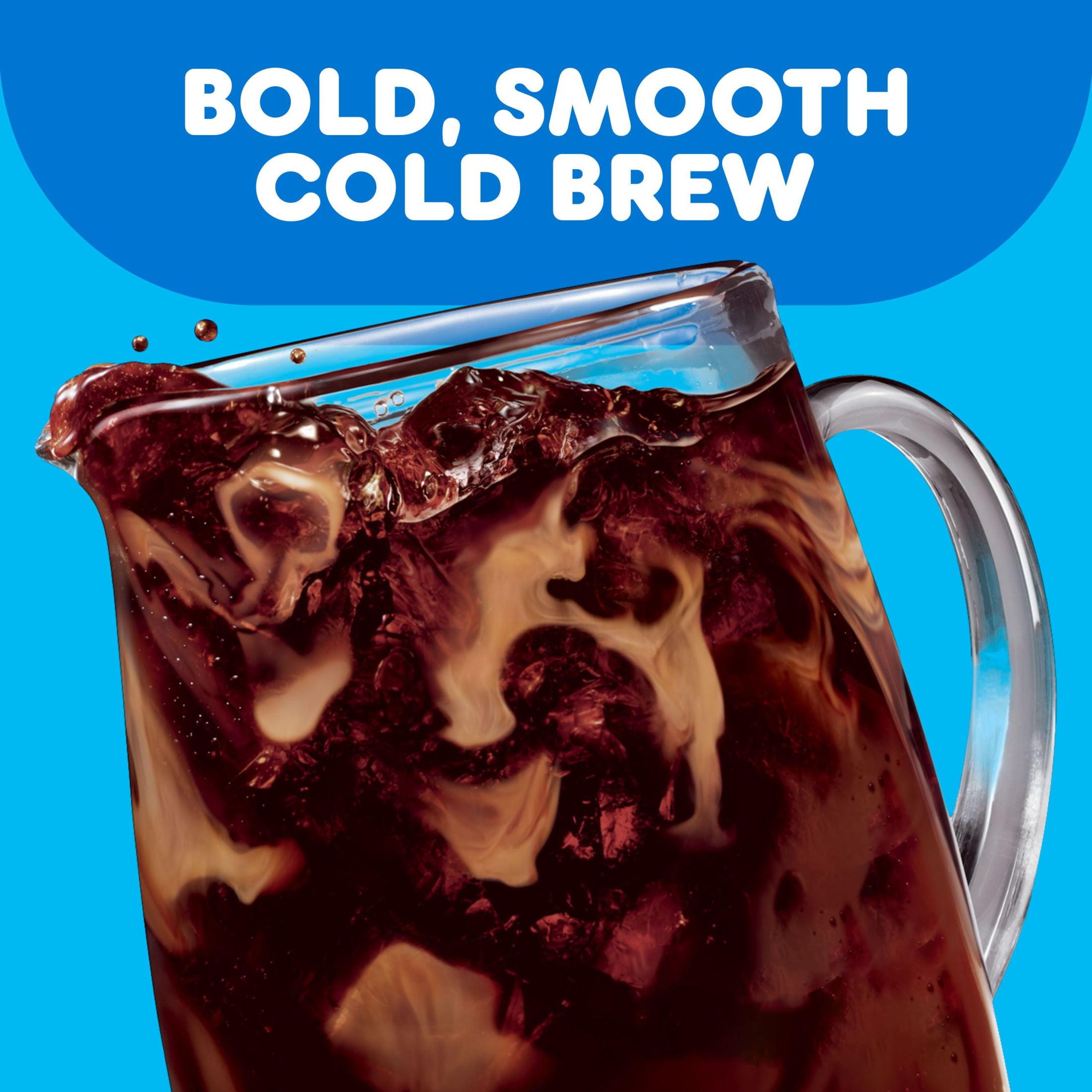 Dunkin’ Cold Brew Ground Coffee Pouches, 8.46 oz Box