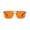 Gray, variant on Night Ease Square Aviator Orange Sleep Glasses – Black Gunmetal