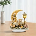 thumbnail image 6 of JoyMoreHome Moon Tabletop Ornament, Sheep Display 2D Plane Housewarming Gift, Interior Design Centerpiece Table Decoration for Living Room, Tabletop & Home, 6 of 9