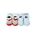 thumbnail image 2 of Child Of Mine by Carter's Baby Boys' Fox Slippers, 2-Pack, Newborn, 2 of 2