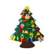 thumbnail image 2 of Toystoory Árbol de Navidad de fieltro, adornos de Navidad desmontables para colgar en la pared DIY para niños pequeños, decoraciones para el hogar, Kits de decoración para fiestas No.01 Toystoory HA000422-01B, 2 of 6