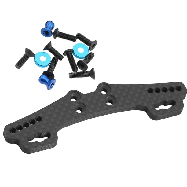 Accesorios de mejora de amortiguadores de fibra de carbono para coche RC XV01 Trasero
