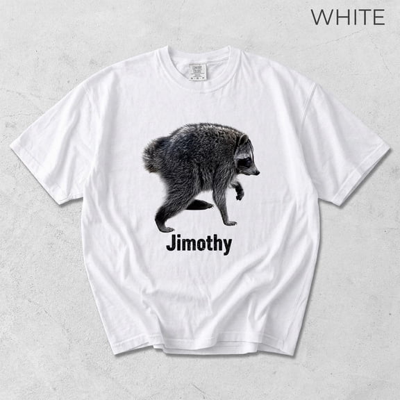 Jimothy Raccoon Viral Shirt, Famous Seattle Raccoon Shirt, Short King Jimothy Tee. Cute Trash Panda Shirt, Cute Baby Raccoon