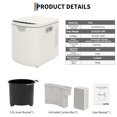 thumbnail image 1 of EDTara Odorless Electric Compost Bin, 3.5 Liter Countertop Food Waste Composter with LED Display and Smart Features, 1 of 7
