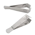 thumbnail image 4 of Pinzas para pelar ajos y huesos de pescado, prácticos, pinzas planas duraderas, pinzas de precisión, pinzas de acero inoxidable, 2 piezas Macarena Pinzas para huesos, 4 of 8