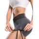thumbnail image 3 of Qarigey Pantalones cortos de nido de abeja de cintura alta de melocotón para levantar la cadera, mallas cortas para gimnasio, entrenamiento Type2 NO2, 3 of 6