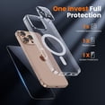 thumbnail image 3 of Funda de teléfono Toushion 3 en 1 para iPhone 16 Pro Max Clear, 3 of 7