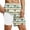 #69-White, variant on Men's 2-in-1 Quick Dry Swim Trunks Gradient Color Elastic Waist Beach Shorts with Compression Liner Gift