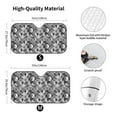 thumbnail image 3 of Zufioo Yin Yang With Black And White Print Car Windshield Sunshade, UV Protection Heat Insulation Protective Cover Suitable for Car, SUV, Truck Auto Accessories-Yin Yang With Black And White, 3 of 8
