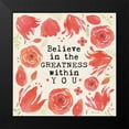 thumbnail image 2 of Marrott, Stephanie 12x12 Black Modern Framed Museum Art Print Titled - Greatness, 2 of 5