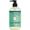 Mrs. Meyer's Clean Day Liquid Hand Soap, Mint Scent, 12.5 Ounce Bottle