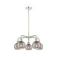 thumbnail image 4 of Innovations Lighting - Athens Deco Swirl - 5 Light Stem Hung Chandelier In, 4 of 7