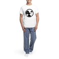 thumbnail image 5 of CafePress - Yin Yang Cat Men's Light Pajamas - Men's Light Loose Fit Cotton Pajama Set, 5 of 7