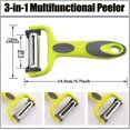 thumbnail image 2 of 3 In 1 Vegetable And Fruit Peeler, 2 of 5