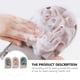 thumbnail image 5 of EeaseMX 3 esponjas exfoliantes para baño, exfoliantes corporales, guantes de ducha de doble cara, 5 of 7