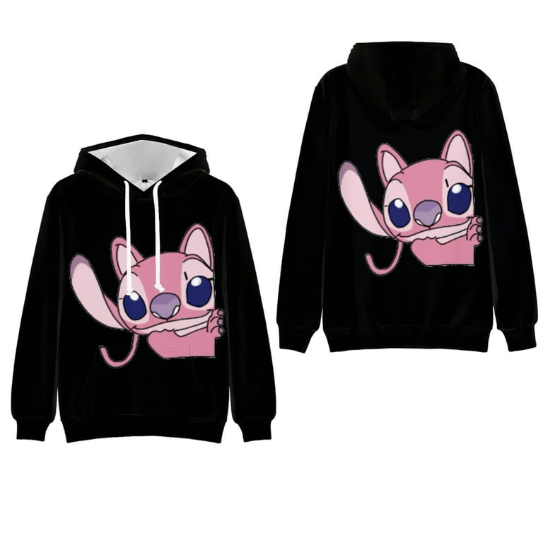 Y2k Cartoon Disney Stitch Funny Hoodies Women Harajuku Cute Lilo and Stitch  Anime Sweatshirt Manga Streetwear Hoody Female Kids - AliExpress