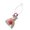 Red, variant on 7829 User Friendly Material Fruit Pendant Keychain Featuring Fine Craftsmanship For Sturdy And Shining Finish Long Lasting