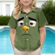thumbnail image 5 of Las Niñas Serán Niñas Bruja Camisa Linda Impresión con Bolsillo Camisa de Manga Corta Casual para los Niños Camisa de Vestido de Manga Corta, 5 of 8
