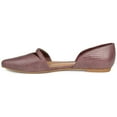 thumbnail image 2 of Brinley Co. Womens Textured Design Pointed Toe Flat, 2 of 7