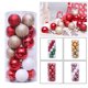 thumbnail image 5 of 24Pcs Christmas Ball Shatterproof Christmas Tree Decoration Ball Christmas Ball Ornaments Holiday Wedding Party Decoration Ball 1.6", 5 of 6