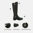 thumbnail image 2 of DREAM PAIRS Women's Wide Calf Comfortable Winter Knee High Boots UTAH-W, 2 of 5