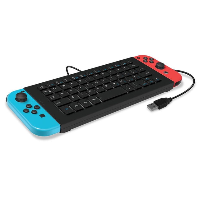 Teclado alámbrico negro Hyperkin Para Nintendo Switch