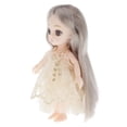 thumbnail image 3 of Doll Body 3D Big Eyes de de Pestañas Realistas con Caja de Paquete de Cumpleaños Juguetes para , Trajes Variables, Cabell estilo 3 CUTICAT muñeca bjd cuerpo de niña, 3 of 8