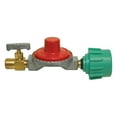 thumbnail image 2 of High Pressure Regulator 10 PSI - Brass Control 1/4 FNPT Outlet - Gas Regulator for Propane, Butane, and Natural Gas - Hose & Regulator Accessories, 2 of 2