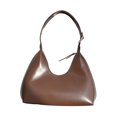 thumbnail image 1 of Unatoiry Fashionable And Versatile Half Moon Shoulder Bag Lightweight And Portable Small Handbags Convenient brown, 1 of 6