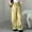 Yellow, variant on Girls Summer Casual Loose Fit Cargo Parachute Pants Elastic Waist Comfortable Outdoor Play Clothes For Toddler Youth Tween Kids Summer Soft Comfy Cute Teen Basic Pants