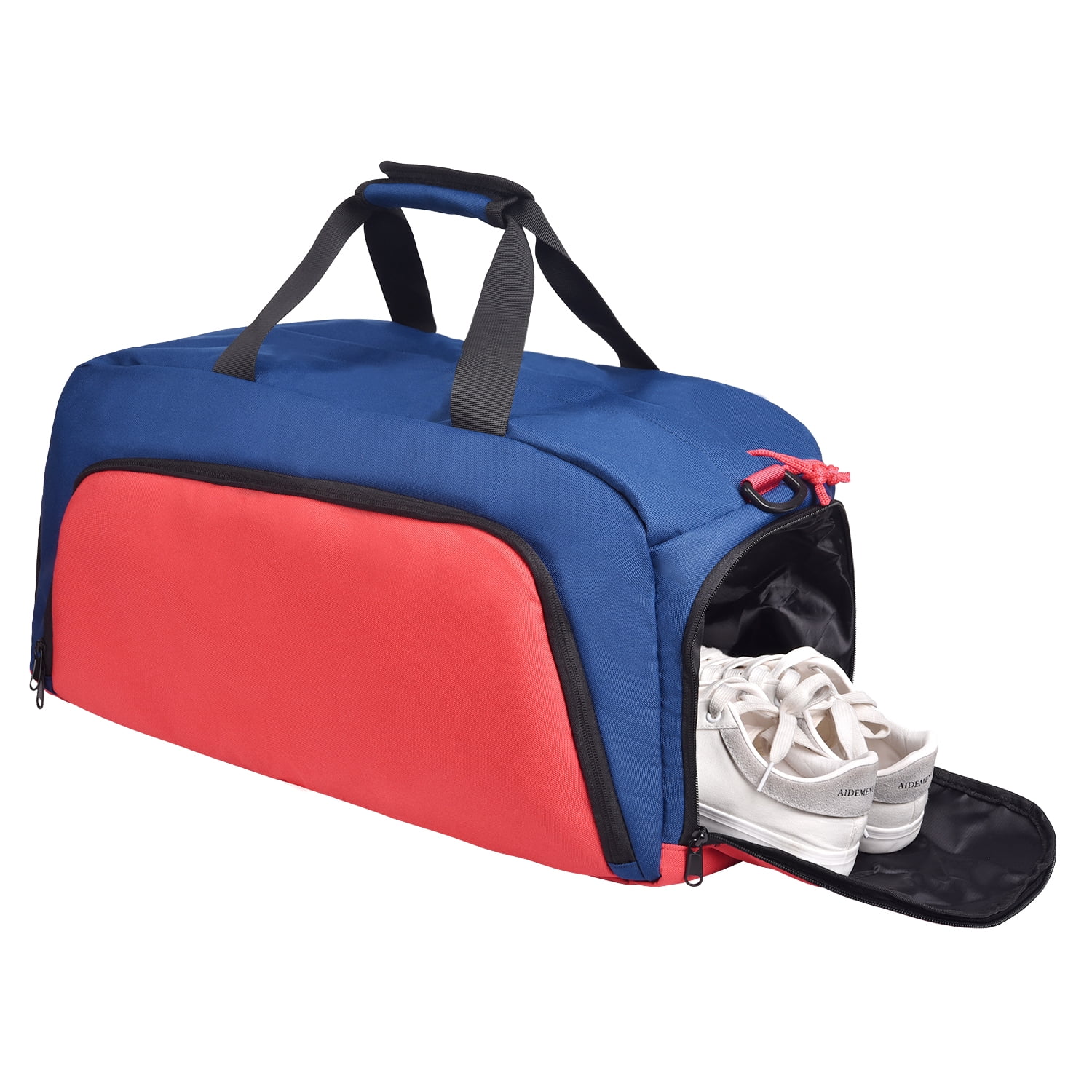 Mosiso Waterproof Sports Duffle Bag Gym Bag Travel Duffel with Adjustable Strap for Sports , Gym ,Vacation , Shopping and Travel