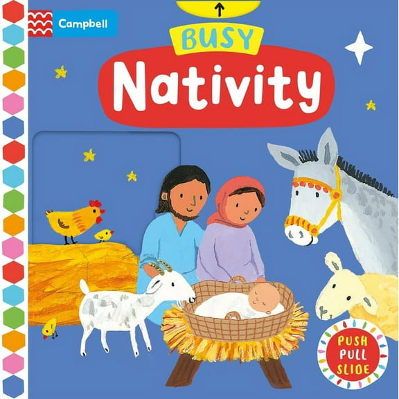 Busy Books Busy Nativity, (Board Book)