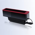 thumbnail image 3 of Relleno de espacio para asiento de automóvil Yotijar Organizador de asiento con Puerto de carga USB dual, 3 of 8
