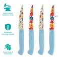 thumbnail image 3 of The Pioneer Woman Brilliant Blooms 4-Piece Stainless Steel Steak Knife Set, 3 of 5