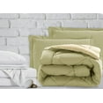 thumbnail image 3 of Elegant Comfort 7-Piece Bed-in-a-Bag Comforter and Sheet Set- 1500 Series 7-Piece Twin XL Size Bed-in-a-Bag, Bed Sheets and Comforter Set, Wrinkle and Stain Resistant, Sage/Cream, 3 of 4