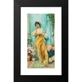 thumbnail image 2 of Hans Zatzka 14x24 Black Modern Framed Museum Art Print Titled - In the Boudoir, 2 of 5