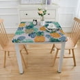 thumbnail image 3 of nygtbtfer Summer  Tablecloth, Fitted Table Cover with Elastic for Tables, Yellow Blue Teal Summer Fruits Table Cloth Outdoor Indoor Dinning Party Tablecloths, 3 of 7