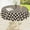 Black and Beige, variant on Round Waterproof Vinyl Table Cloth, Buffalo Flannel Backed Tablecloth, Wipeable Plastic Table Cover for Valentine''s Day, Dinner, Kitchen, Picnic (60", Red and White)