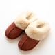 thumbnail image 1 of Zapatillas de casa para parejas de algodón con boca de lana cálida a la moda de otoño e invierno, zapatillas de algodón de felpa con fondo grueso antideslizantes, 1 of 6
