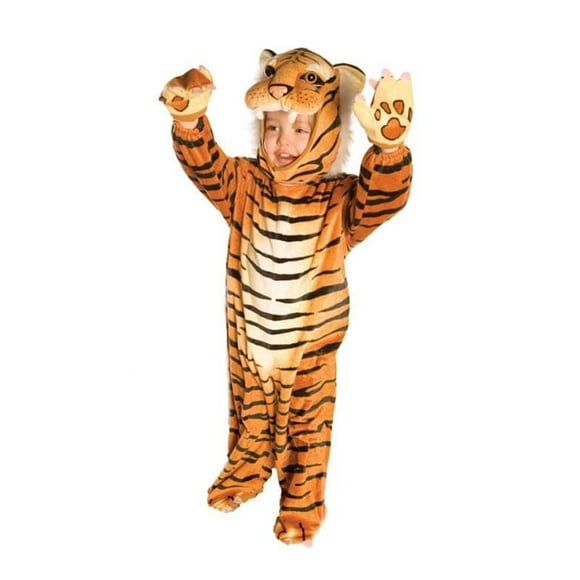 Brown Plush Tiger Costume Child Infant XL 4T-6T