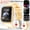 Golden, variant on 1.83" Full Touch Smartwatch with Wireless Calling, 3 Bands, 100+ Sports Modes, Bluetooth, USB Charge, Remote Camera/Music Control for iPhone Android