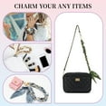 thumbnail image 5 of Phone Wrist Lanyard Gold Metal Scarf Phone Charm Strap with Tether Tab Women Phone Chain Accessories for Handbags, 5 of 12